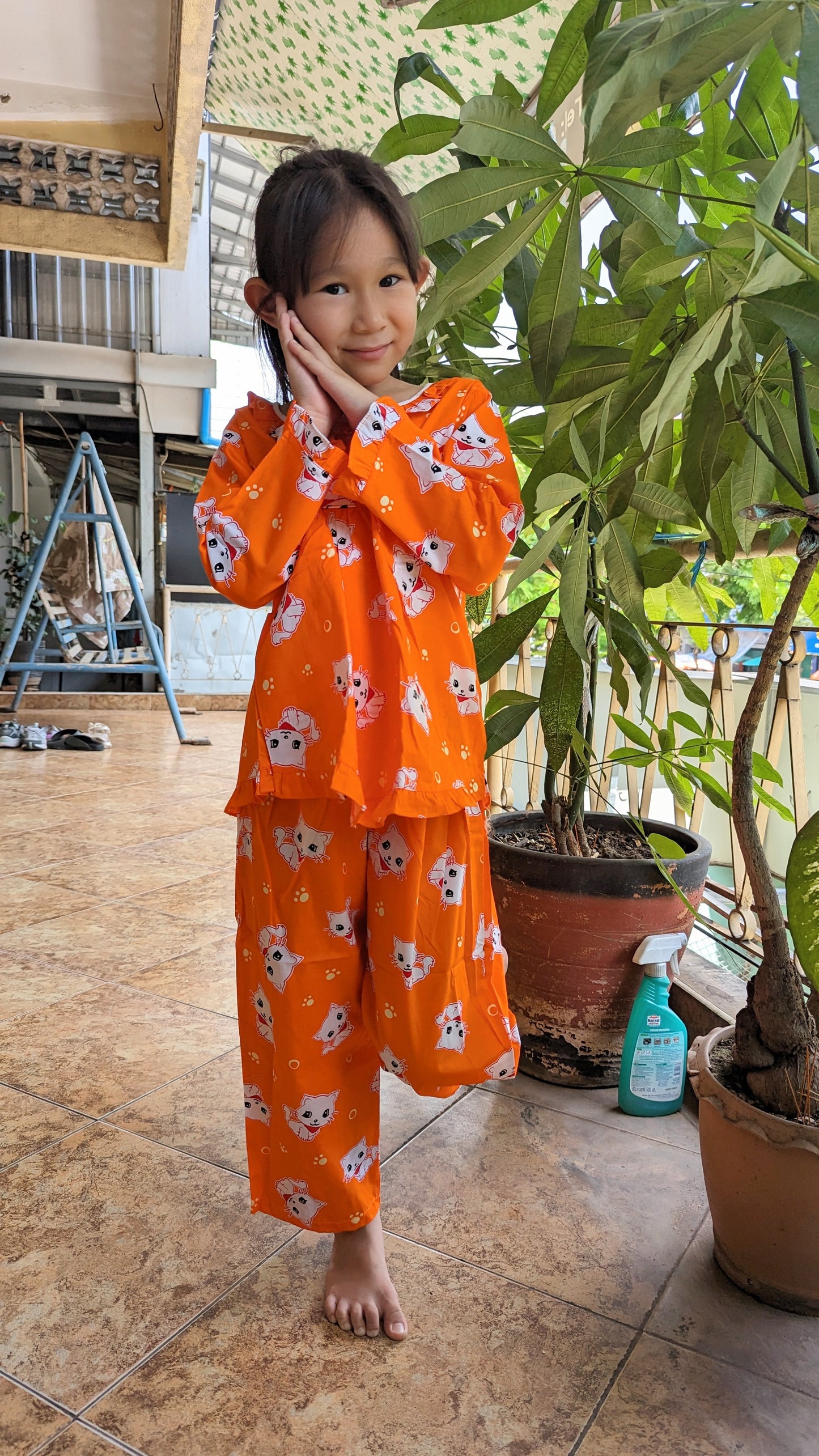 ឈុត តុកក្តាថៃ JP រូបឆ្មារ គ្រប់ទំហំ