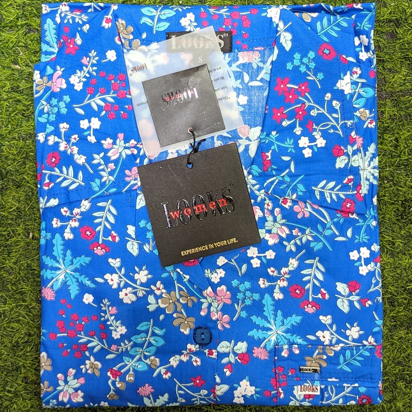 ឈុត LOOKSWOMEN សាច់រឹង ដៃខ្លី ជើងត្រការ