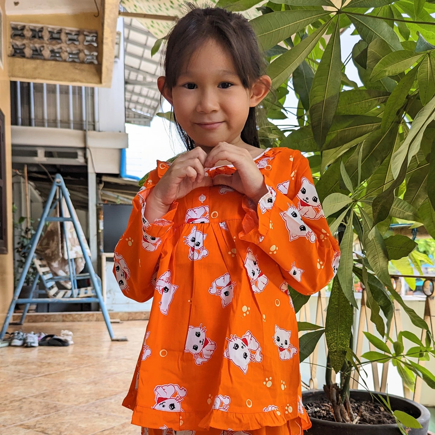 ឈុត តុកក្តាថៃ JP រូបឆ្មារ គ្រប់ទំហំ