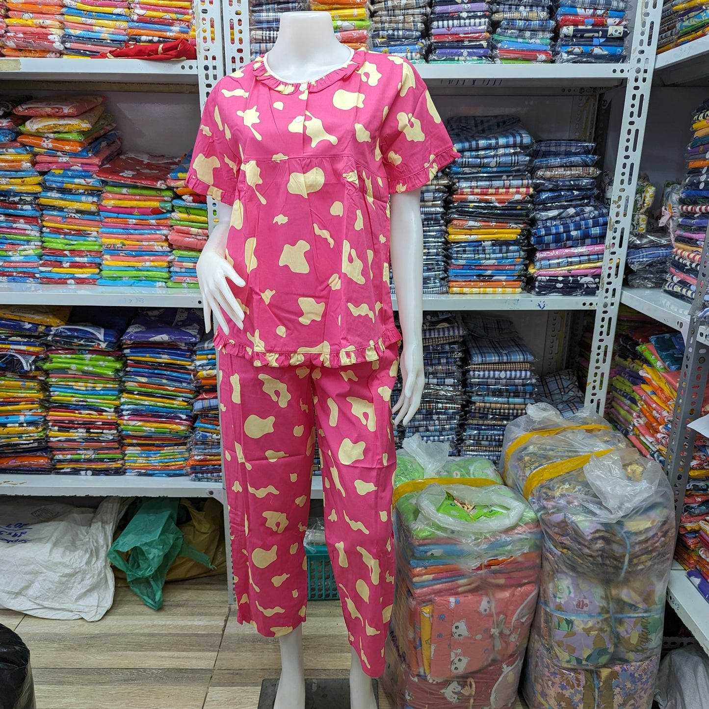 ឈុត តុកក្តាថៃ JP សាច់អំបោះកូតុង 100%