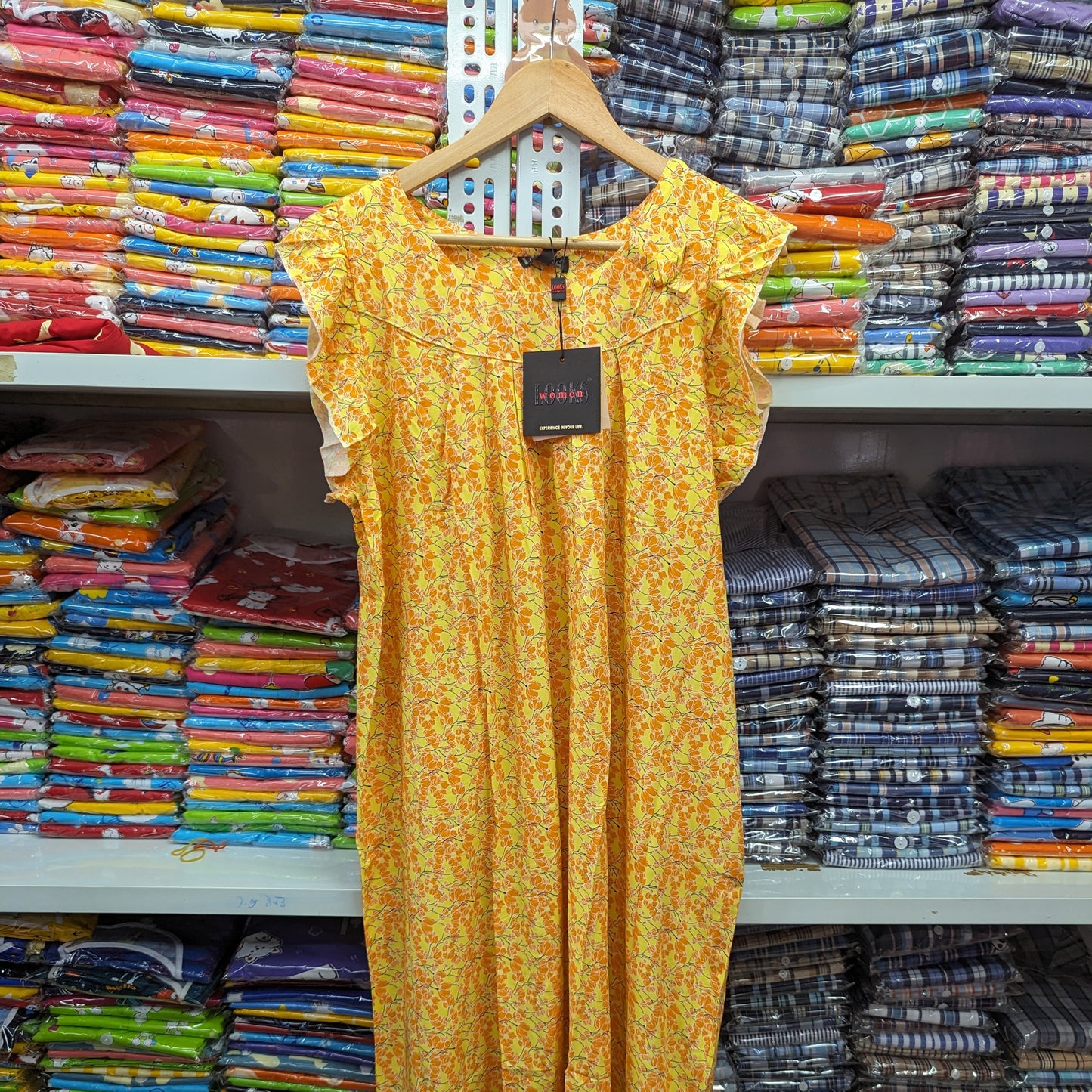 រ៉ូប LOOKSWOMEN សាច់ទន់ ត្រចៀកដំរី