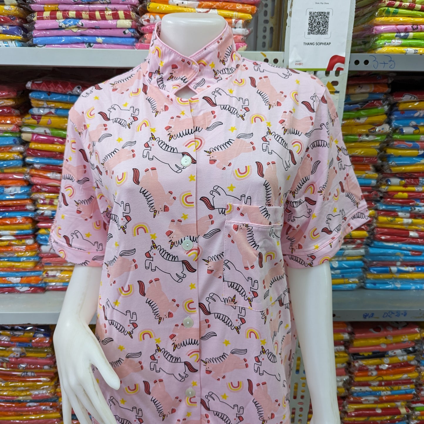 រ៉ូបថៃ សាច់យឺតរ៉ូម៉ា JP ពោះធំប្រើបាន