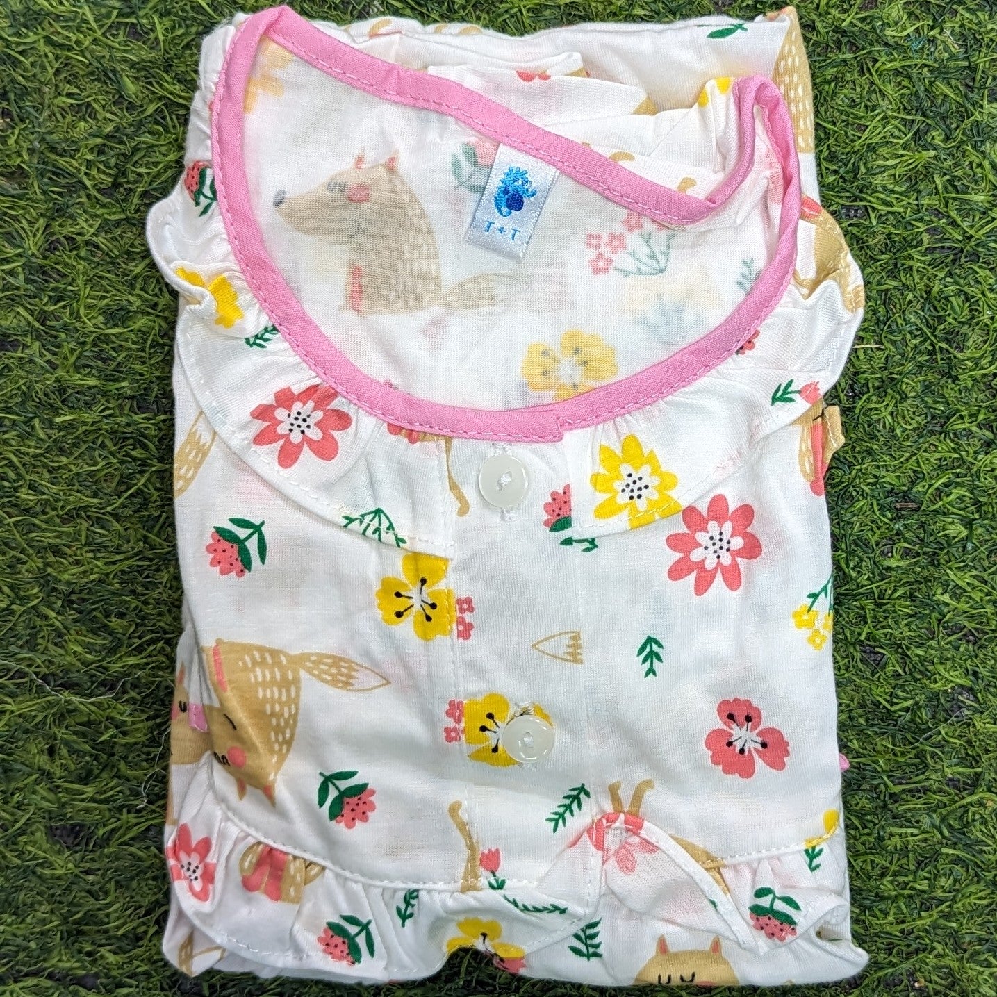 រ៉ូបថៃ ក្មេងស្រី JP សាច់យឺតរ៉ូម៉ា ដៃខ្លី