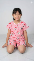 ឈុតក្មេងស្រី ដៃខ្លី ជើងខ្លី