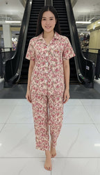 ឈុតផ្កា ធីតា សាច់កូតុន 100%