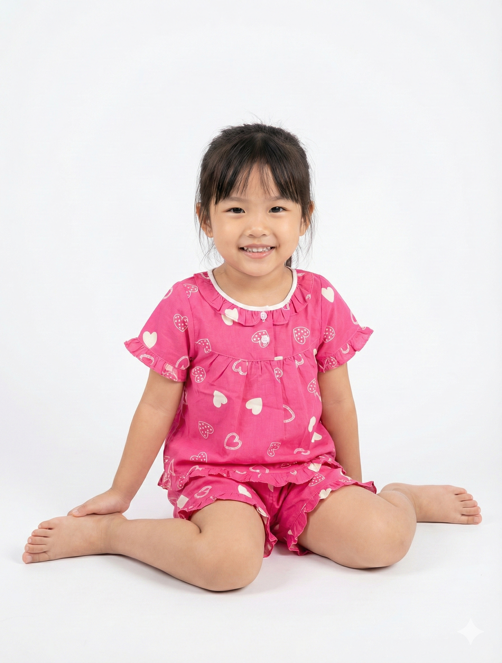 ឈុតក្មេងស្រី ដៃខ្លី ជើងខ្លី