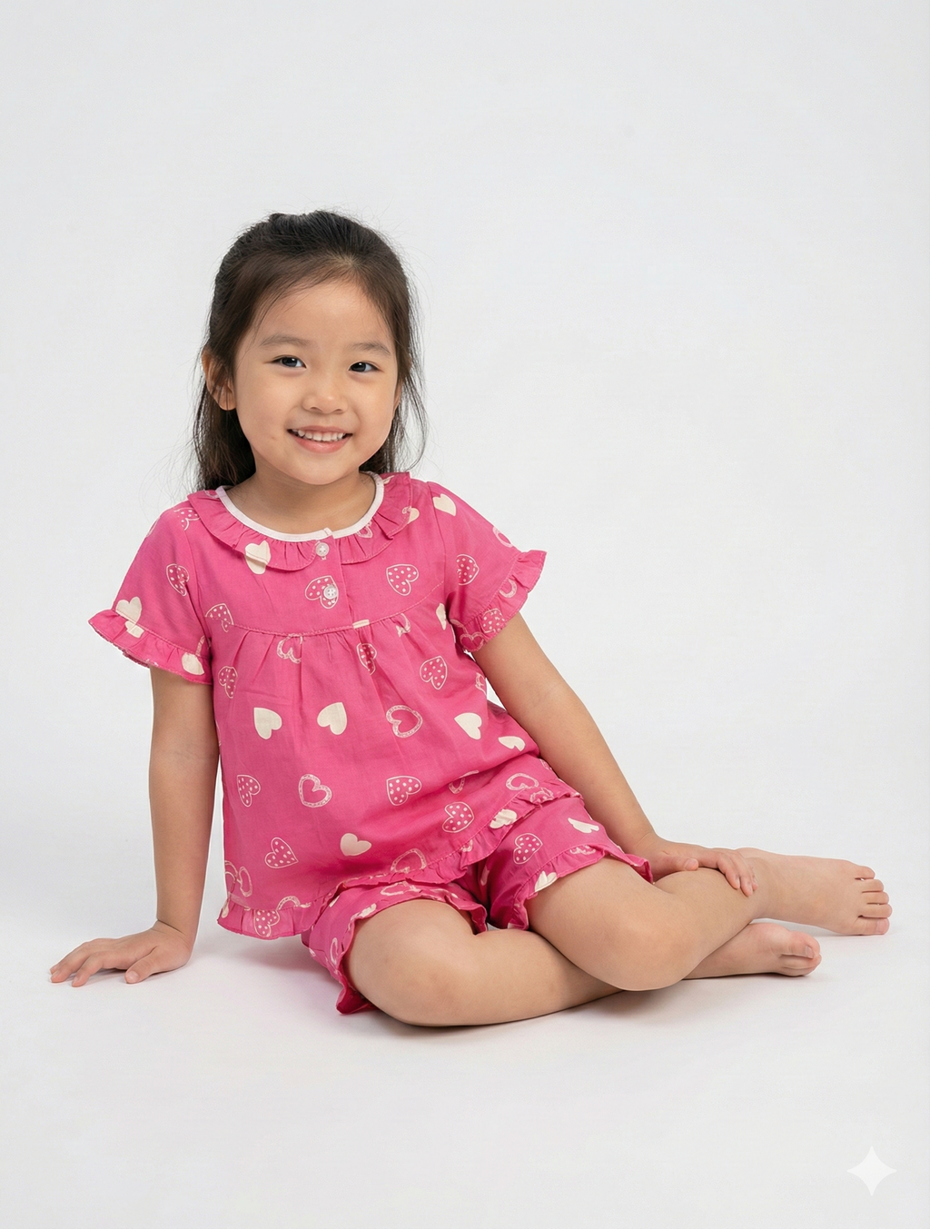 ឈុតក្មេងស្រី ដៃខ្លី ជើងខ្លី