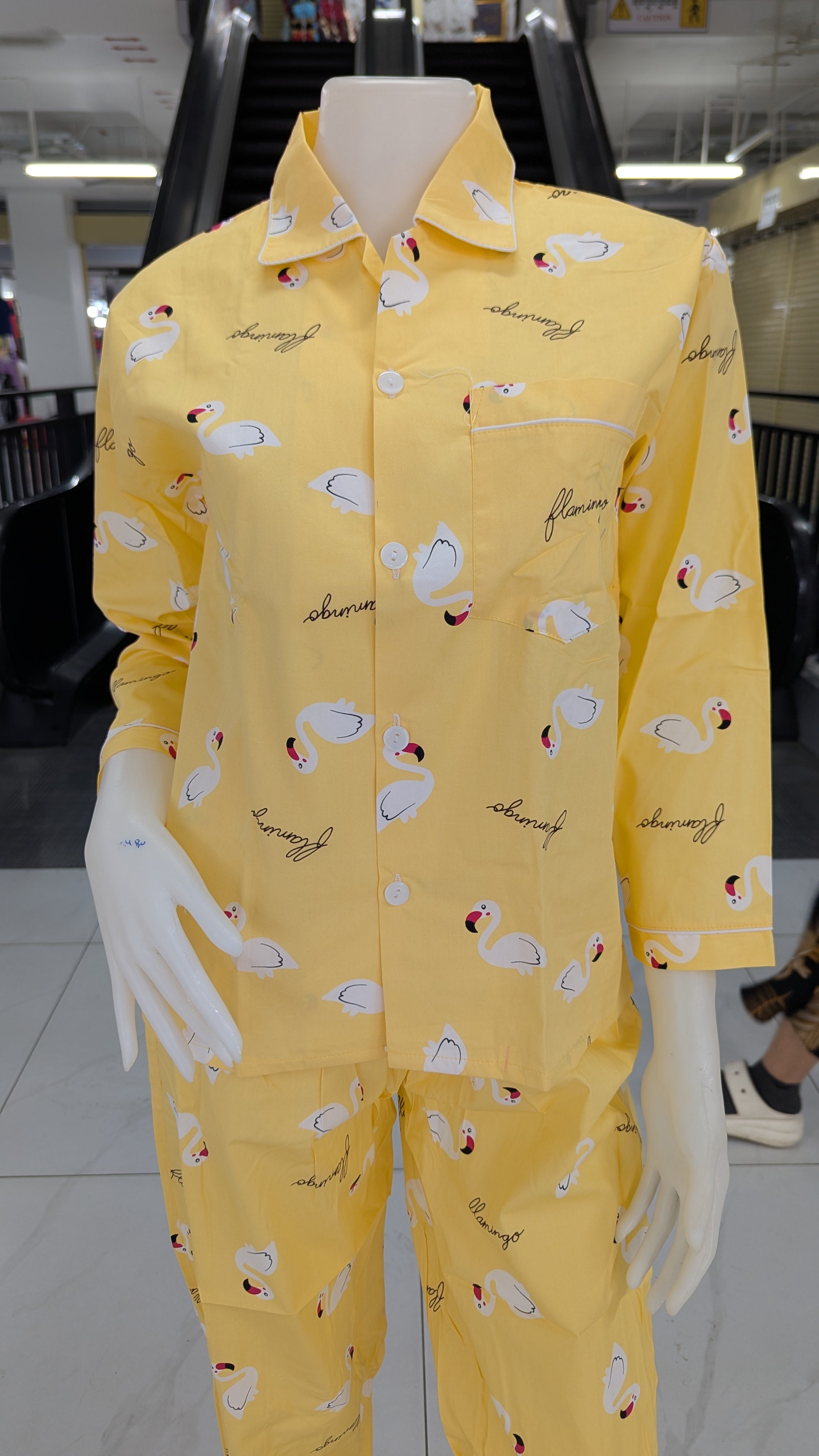 ឈុតតុកក្តា កបើក Cotton 100%