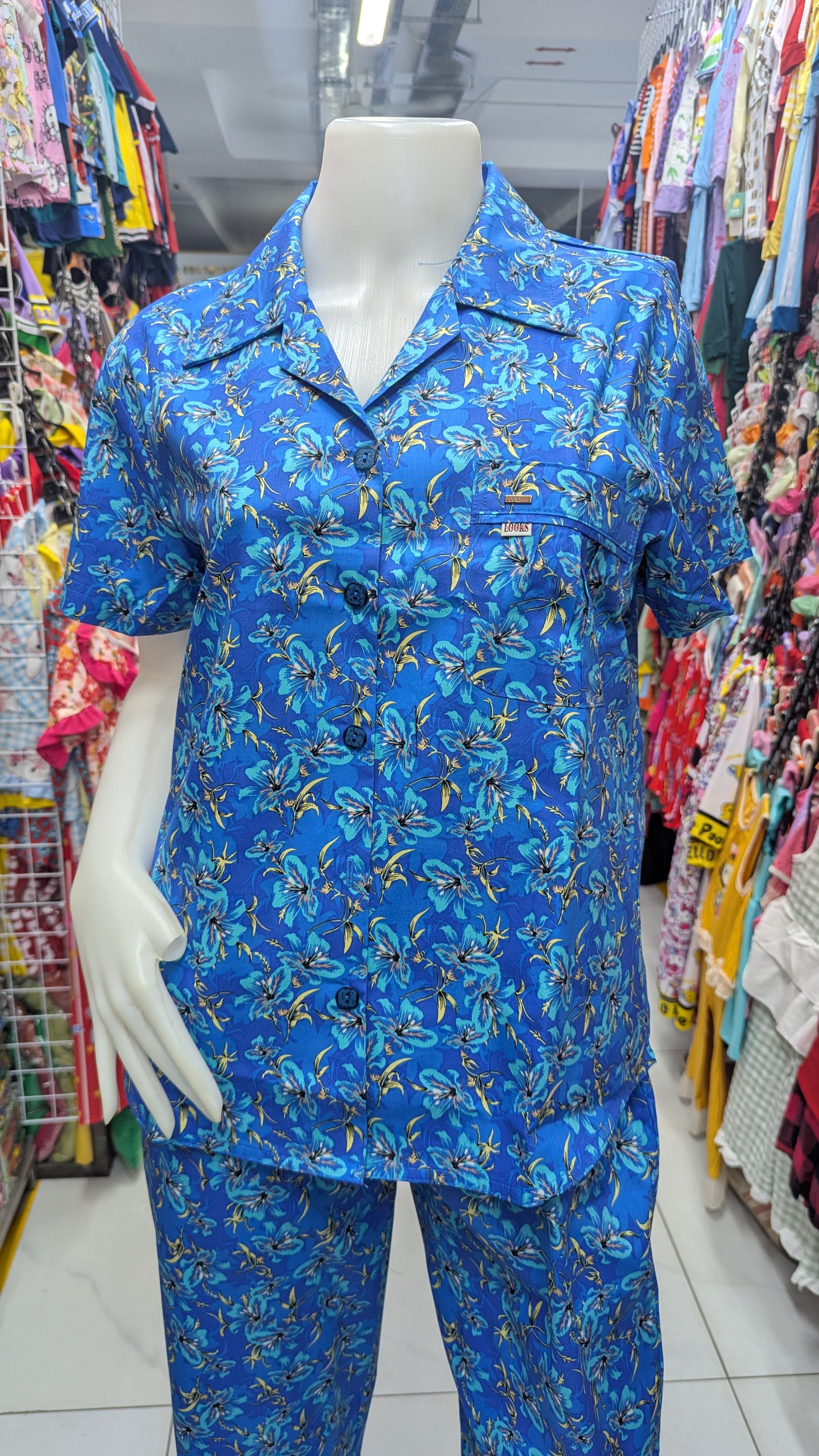 LOOKSWOMEN សាច់រឹង ដៃវែងខ្លី ជើងវែង