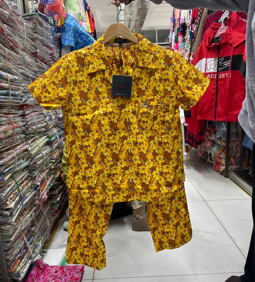 LOOKSWOMEN សាច់រឹង ដៃវែងខ្លី ជើងវែង