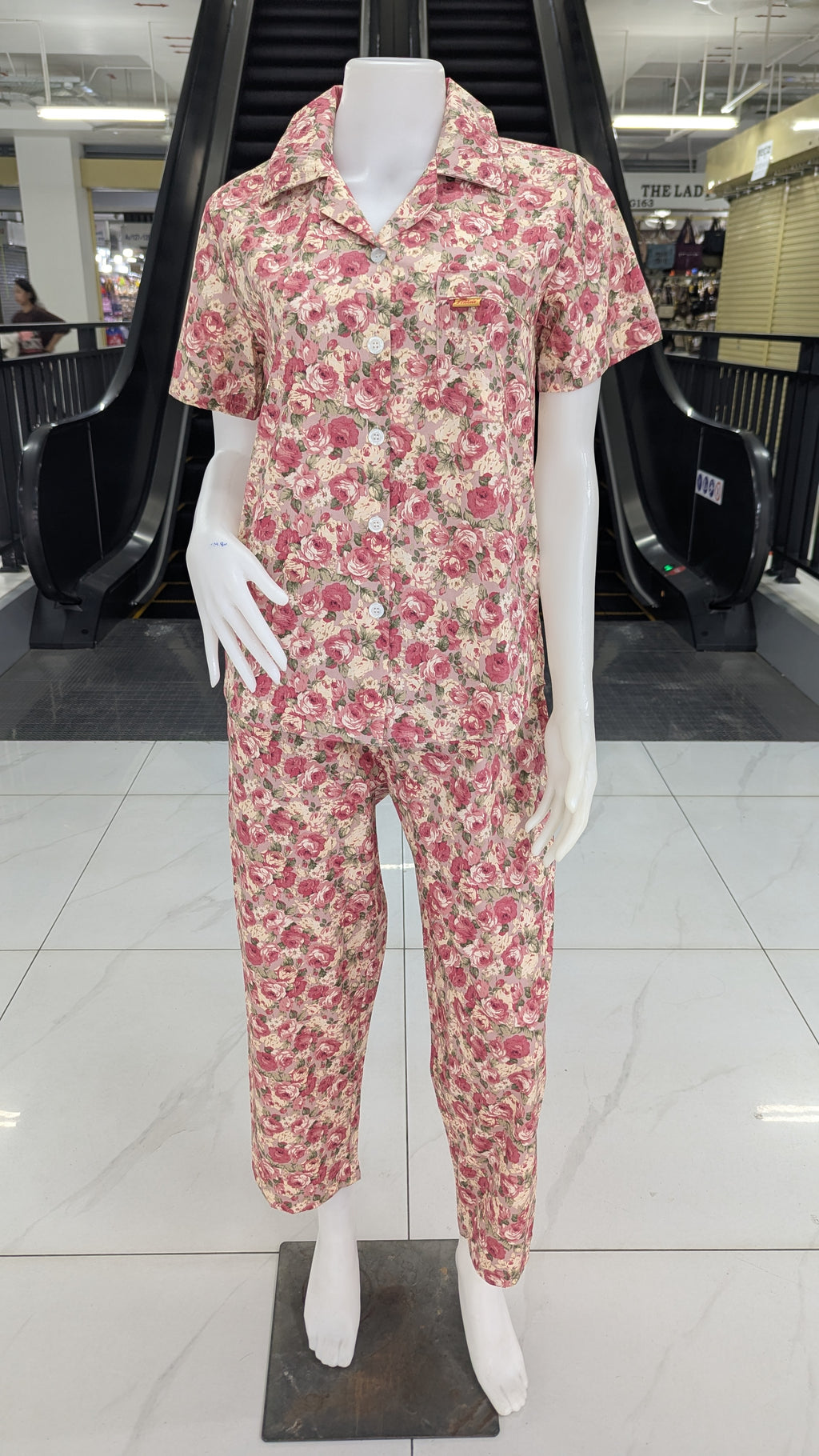 ឈុតផ្កា ធីតា សាច់កូតុន 100%