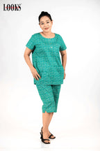 ឈុតដៃខ្លី កមូល កូតុន 100%