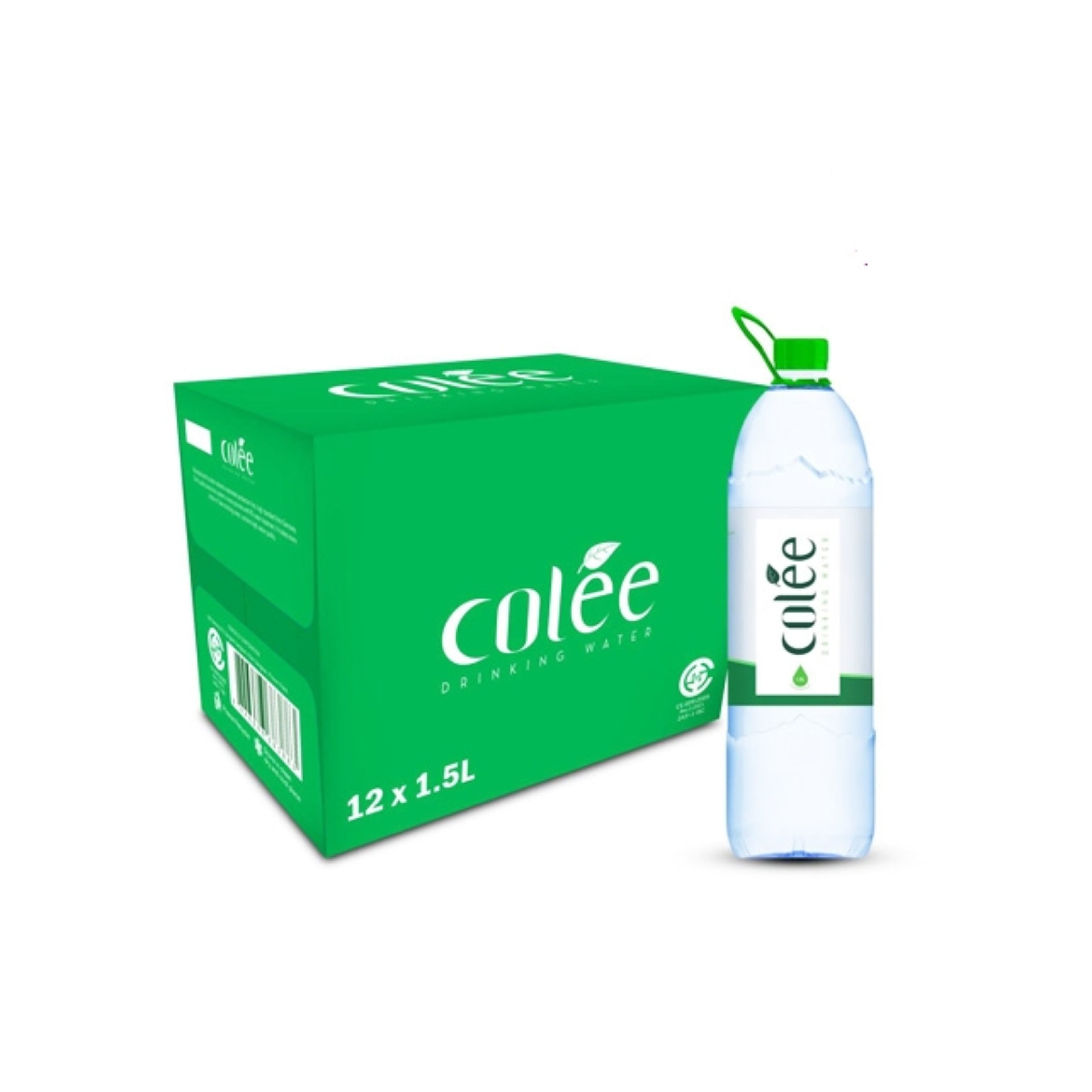 ទឹកពិសាបរិសុទ្ធ Colée 1.5L×12ដប